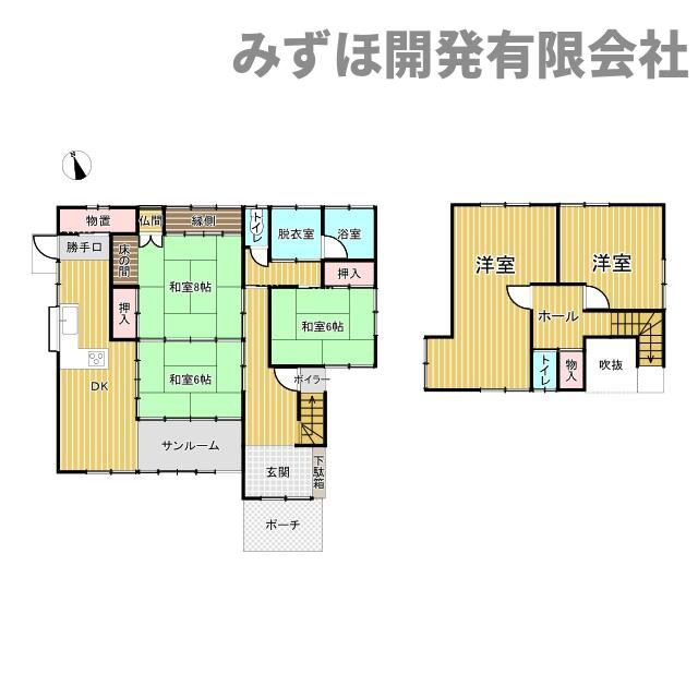 東根市若木23-22の間取り