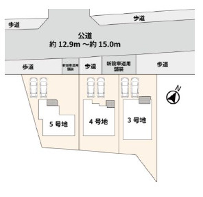 アイパッソの家／合志市須屋16期5号地の区画図