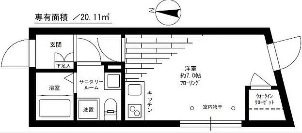 【間取り】 | クラリア野方イースト