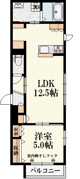 イーグル上荻の間取り|★充実の水回り★豊富な収納力★