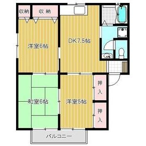 【間取り】 | グリーンシャルマンC棟