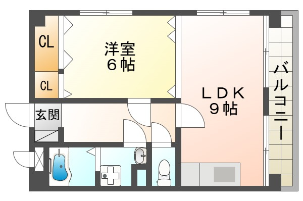 グランシャリオⅢの間取り