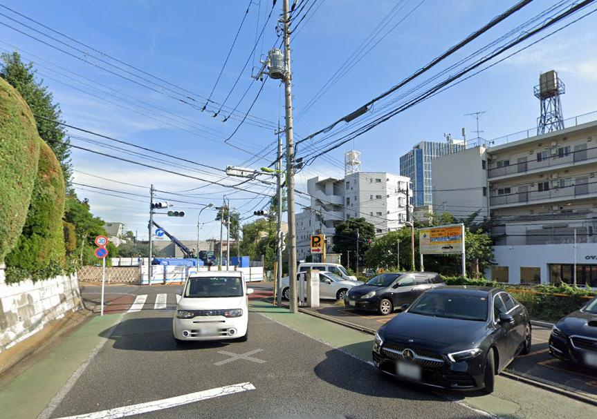 世田谷区瀬田１丁目の店舗事務所の周辺