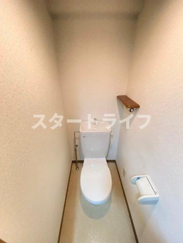 大阪市東淀川区東中島１丁目の賃貸マンションのトイレ