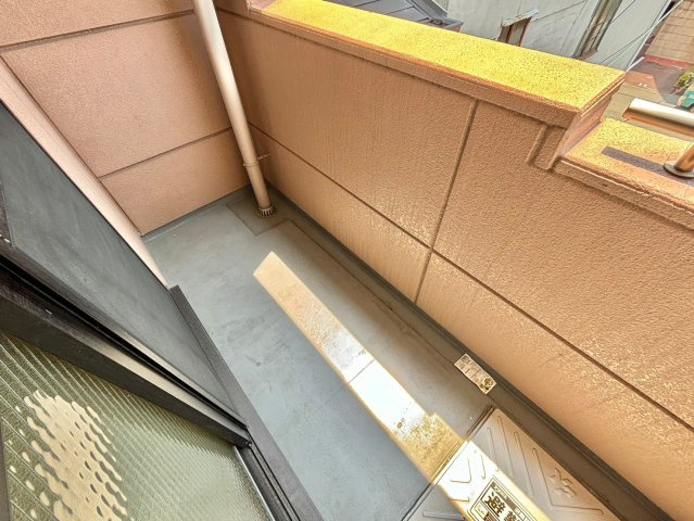 カーサ・キアーラのバルコニー