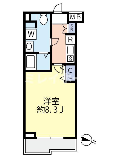 グランヴァン西馬込Ⅲの間取り