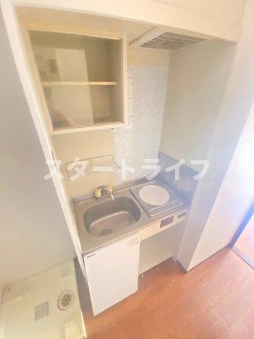 大阪市東淀川区東中島１丁目の賃貸マンションのキッチン