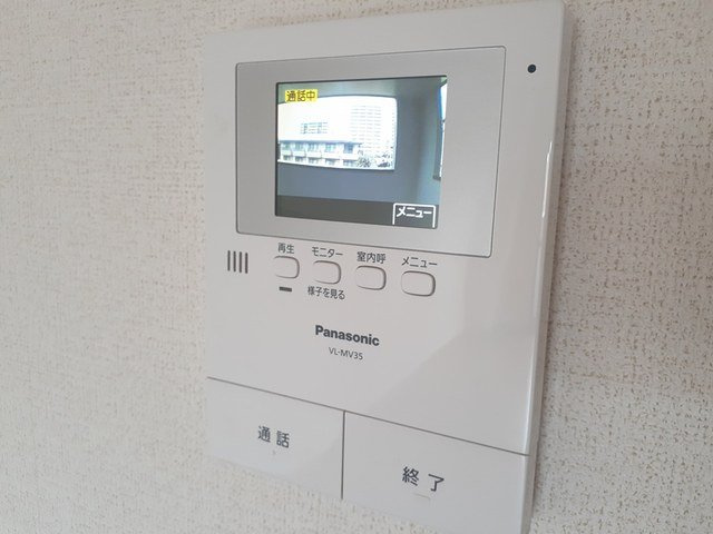 ハーヴェスト　２１のセキュリティ|来訪者の顔が見えるモニターホン付き