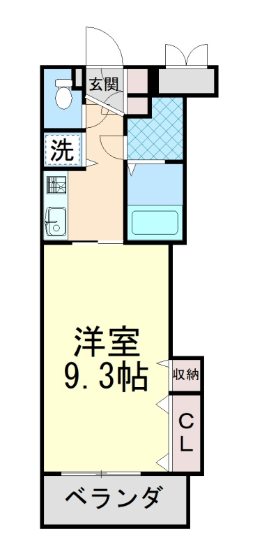 メトロポリタンの間取り
