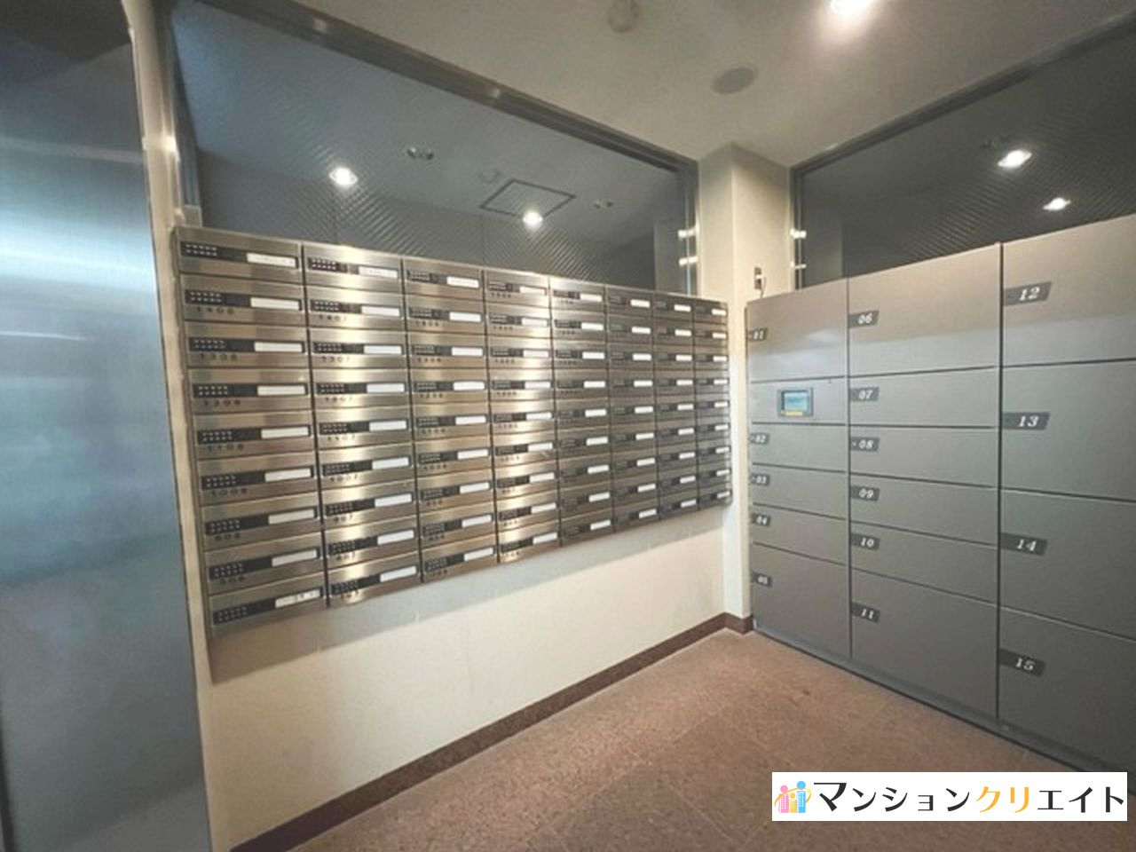 シンフォニアガーデン福井のその他共用部分|郵便受け・宅配ボックス
