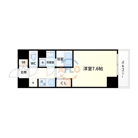 THEMUTUAL江坂の間取り|THE　MUTUAL　江坂　間取り