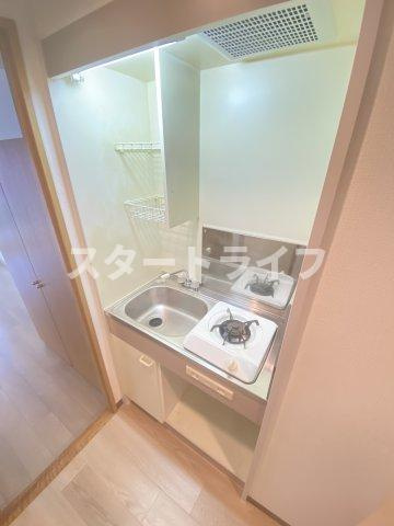 大阪市東淀川区東中島１丁目の賃貸マンションのキッチン