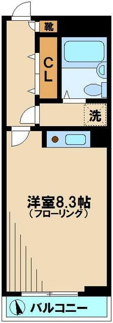 セントヒルズ神楽坂の間取り