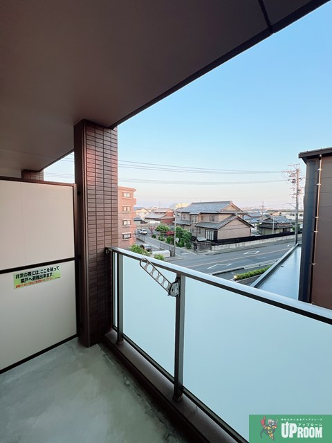レジデンス若宮のバルコニー