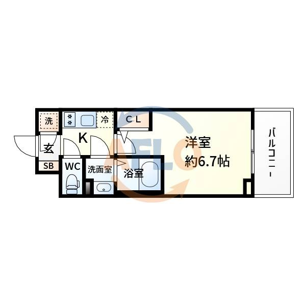 エスリードレジデンス大阪グランノース2の間取り|エスリードレジデンス大阪グランノースⅡ　間取り