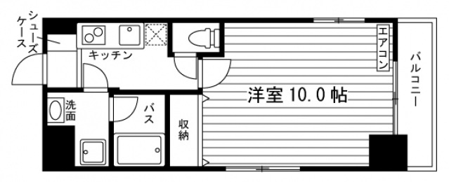 Casa Grande医大前の間取り