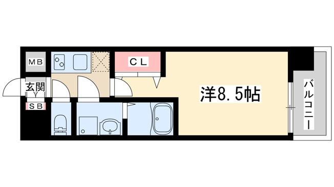 【間取り】 | ジュネス新大阪レジデンス