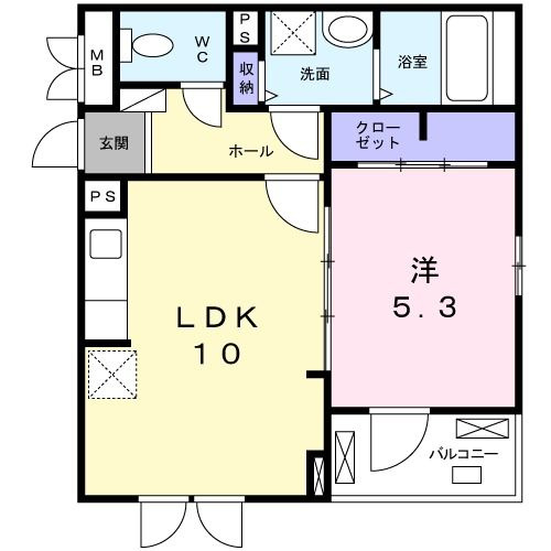 シリウスＡの間取り