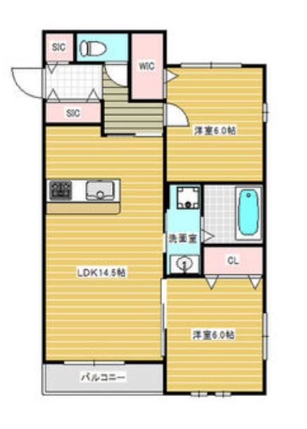 ＨＫ磯馴の間取り