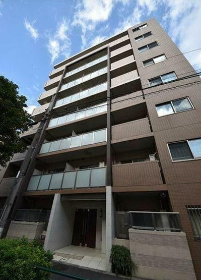 【外観】 | エクセレントシティ中野鷺宮 | 鉄筋コンクリート造のがっちりとした建物。