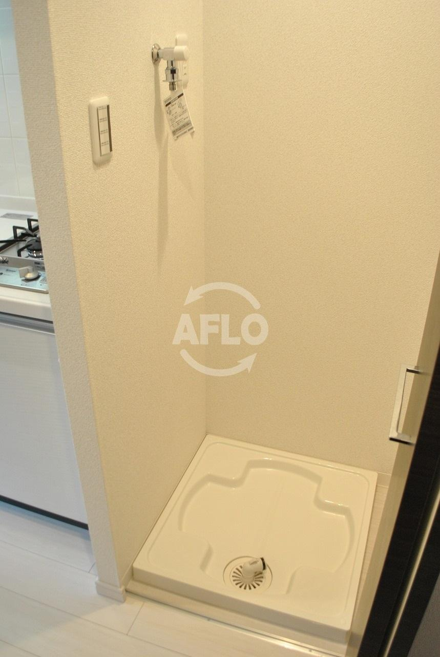 レオンコンフォート本町の内装|レオンコンフォート本町　洗濯機置き場
