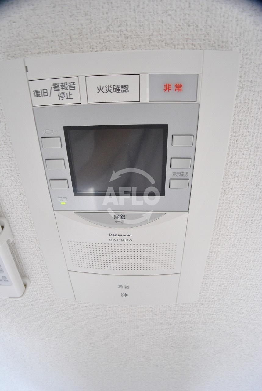 レオンコンフォート本町のセキュリティ|レオンコンフォート本町　モニター付きインターフォン
