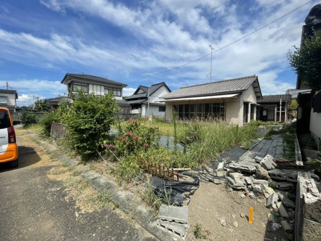 古城町土地の外観