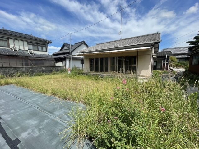 古城町土地の外観