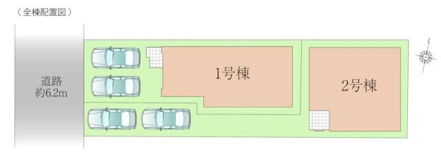 福岡市東区筥松2期の区画図