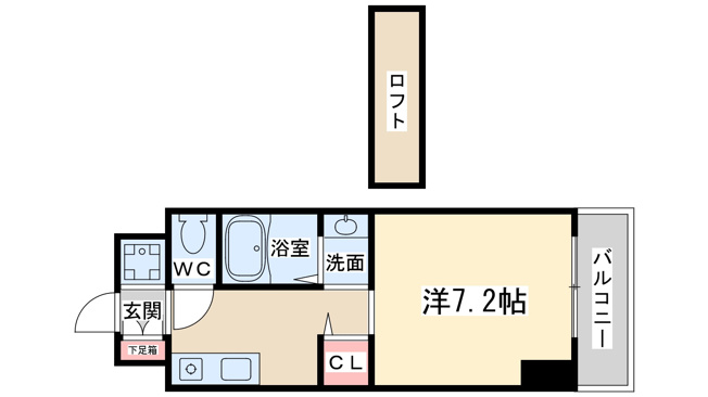 【間取り】 | リーブル東天満