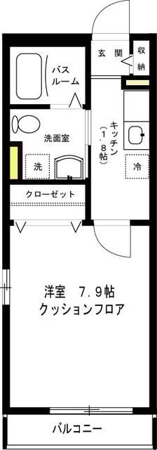 ヴェールメゾン駒沢の間取り|間取りです。