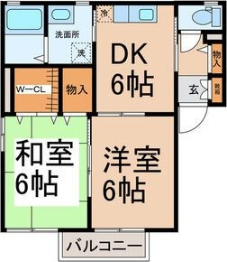 メゾンKATOの間取り
