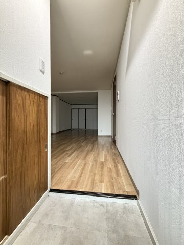 タカシハイツの玄関