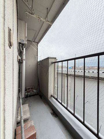 タカシハイツのバルコニー