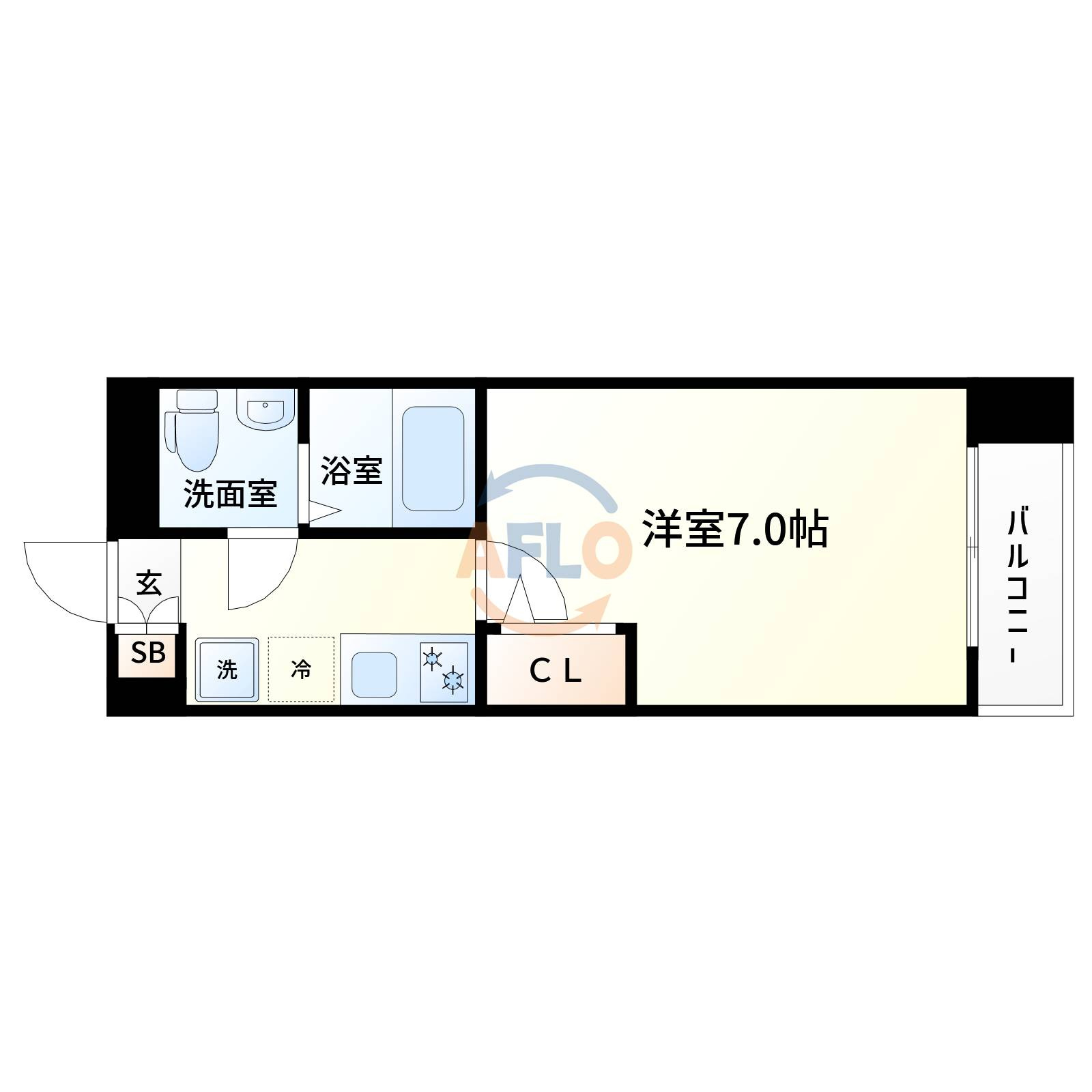 セレニテ三国プリエの間取り|セレニテ三国プリエ　間取り