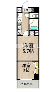 パークモダン伊丹の間取り