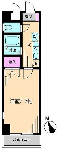 カーサデシノセの間取り