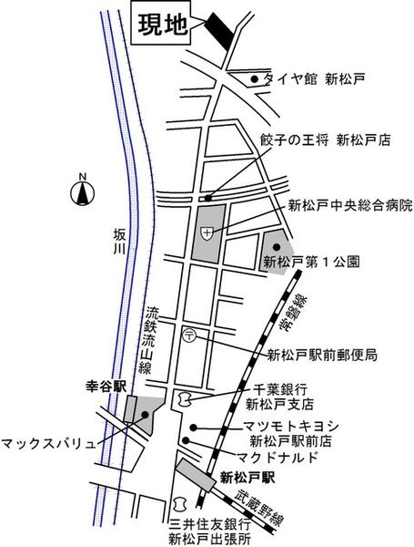 コンシェリーコートの地図