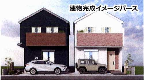 南区相模台13期　新築戸建全2棟　2号棟の外観パース