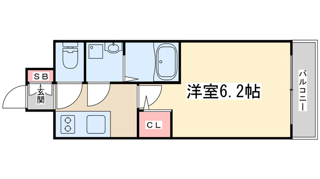 【間取り】 | エスリード大阪デュアルゲート