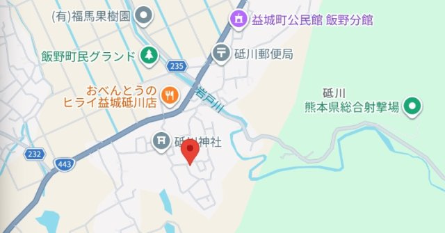 アイパッソの家／上益城郡益城町砥川6期1号地の地図