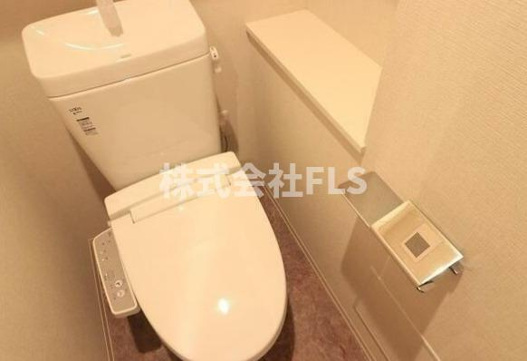 北区滝野川７丁目の賃貸マンションのトイレ