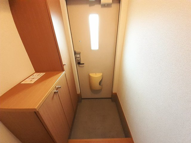 フラワ　Ｉの玄関|毎日通る玄関です。シューズボックスがあります
