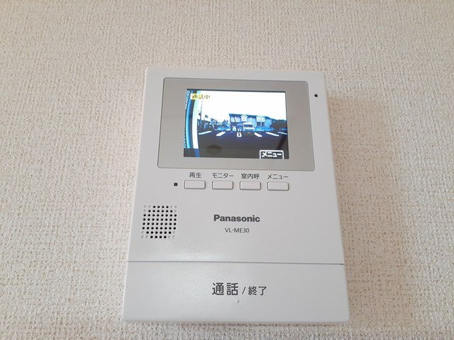 フラワ　Ｉのセキュリティ|来訪者の顔が見えるモニターホン付き