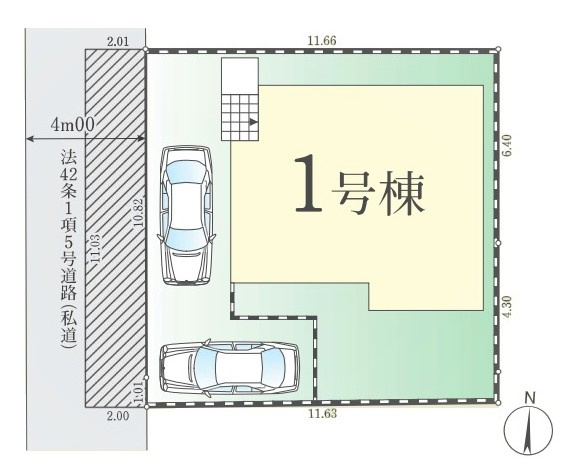 小平市学園東町2期　全1棟　1号棟
