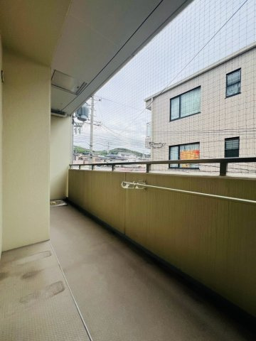 オーブ東須磨のバルコニー