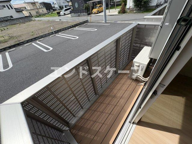 ルビネットのバルコニー|高崎、前橋のお部屋探しはエンドスケープまで！お客様の理想お聞かせ下さい♪