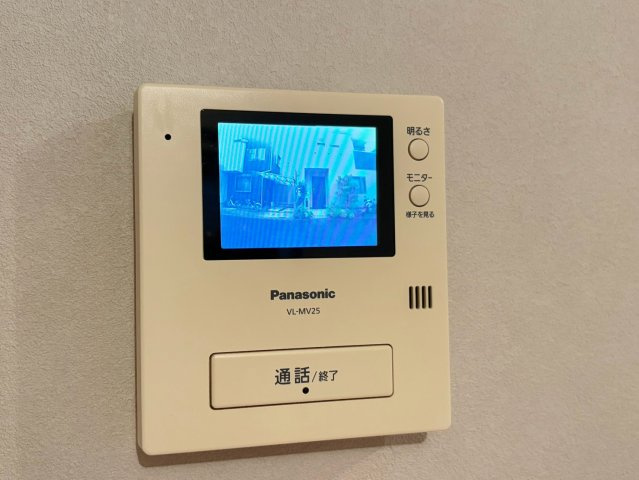 ◆リフォーム済み◆天井高デザイン◆ロフト付き４ＬＤＫ◆床暖房◆宇治市槇島町南落合のセキュリティ|TVモニター付きインターフォン