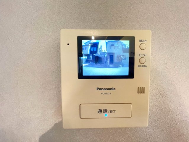 ◆リフォーム済み◆天井高デザイン◆ロフト付き４ＬＤＫ◆床暖房◆宇治市槇島町南落合のセキュリティ|TVモニター付きインターフォン