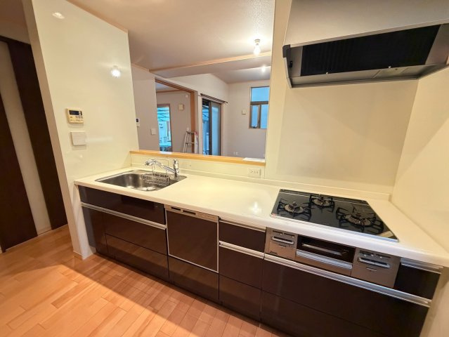 ◆リフォーム済み◆天井高デザイン◆ロフト付き４ＬＤＫ◆床暖房◆宇治市槇島町南落合のキッチン|キッチン